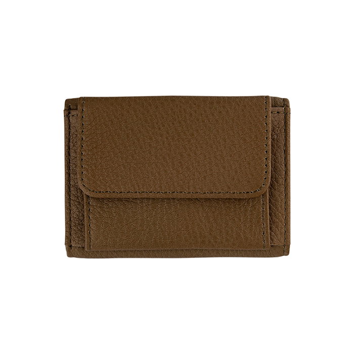Zoozie Bags Zeus Cartera de Piel para Mujer Color Khaki